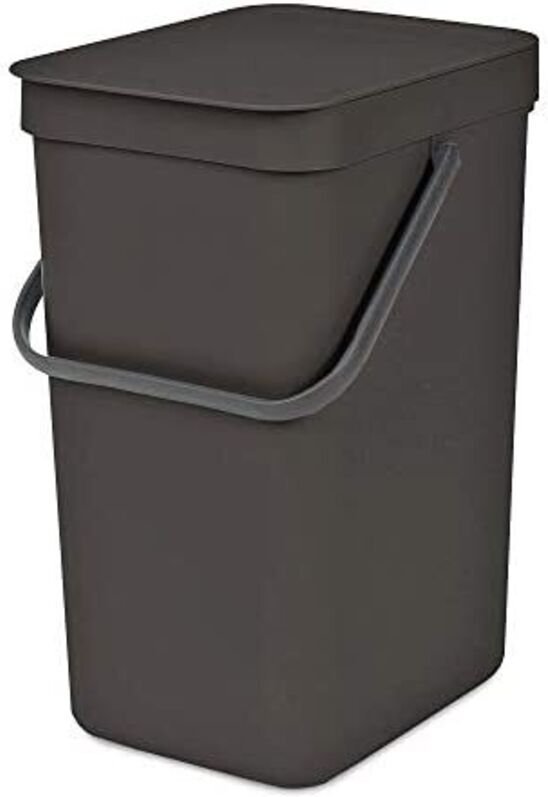 Brabantia 109966 Abfallbehälter 16 L Rechteckig Grau