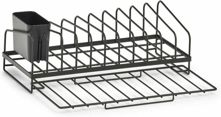 Besteckhalter mit Besteckkorb, Metall, ZELLER - ZELLER