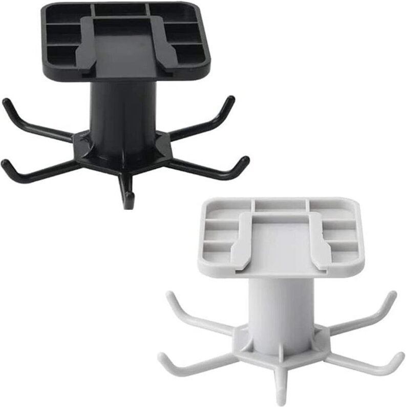 2-teiliger Küchenutensilienhalter, selbstklebendes Küchenregal, um 360° drehbarer Küchenutensilienhalter, Küchenutensili...