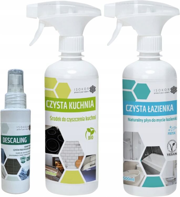 Limpiador Natural De Cocinas Y Baños + Limpiador De Juntas Y Fregaderos 100ml