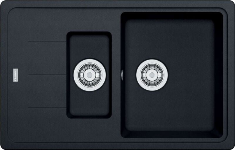 Franke - Basis - Fragranit Spülbecken bfg 651-78, 78x50 cm, Onyx 114.0285.215