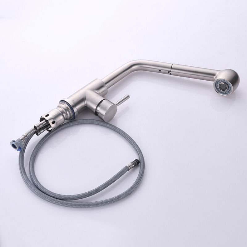 Ausziehbar Spültischarmatur Wasserhahn Küchenarmat Einhebelmischer Einhandmischer Mischbatterie Spültischarmatur Amatur