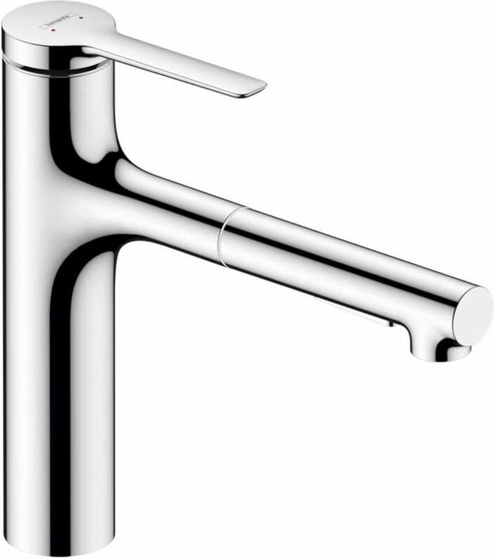 Hansgrohe - Zesis M33 - Spültischarmatur mit ausziehbarer Brause, Chrom 74822000