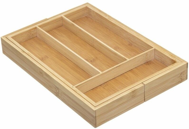 5five Simply Smart - Besteckkasten 6 fächer erweiterbar bambus - 5five