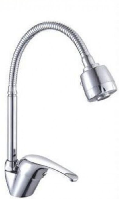 Trade Shop - Küchenarmatur mit hohem Auslauf, flexible Spülbeckendusche, 52934 -