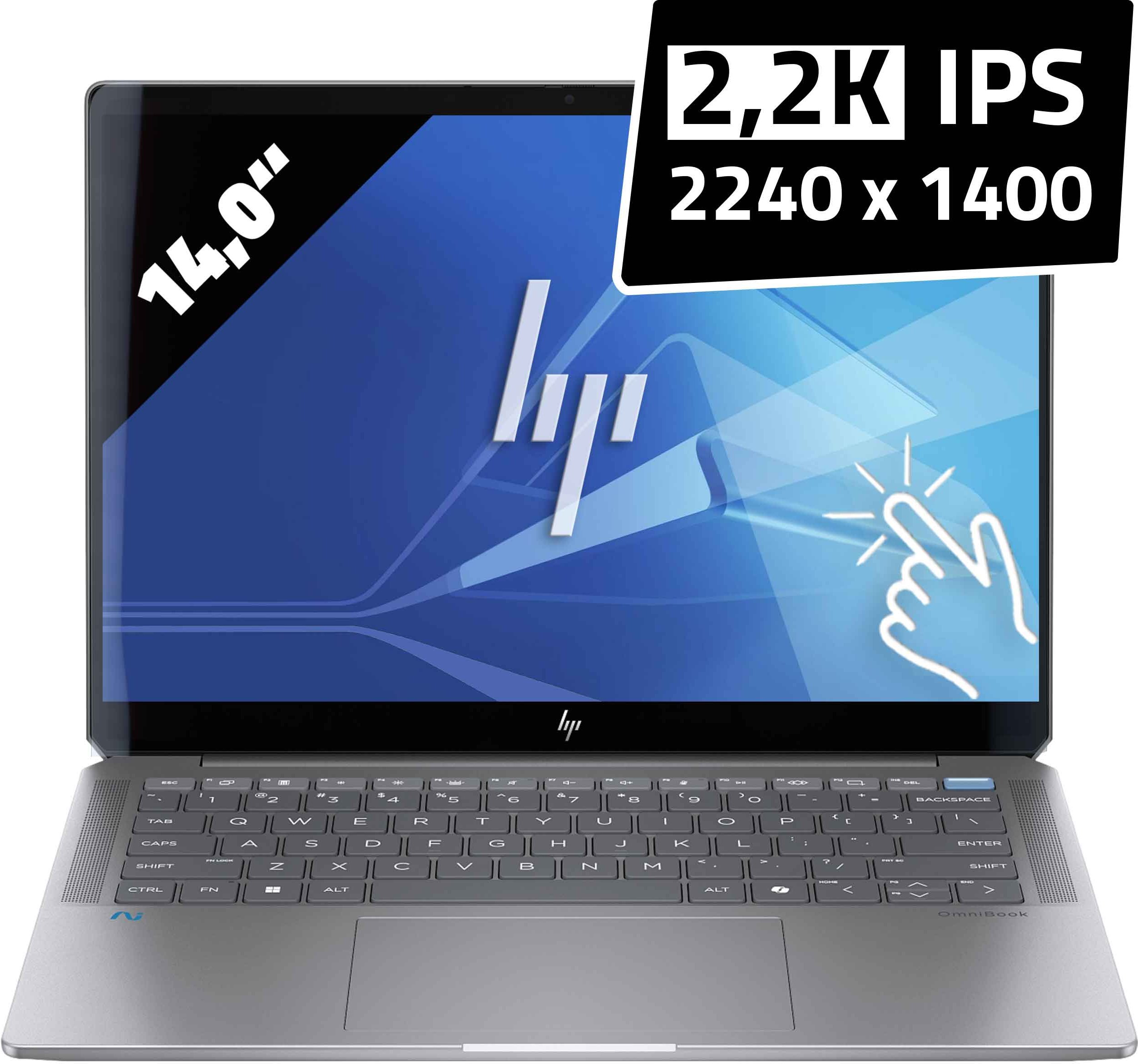 HP OmniBook Ultra 14-fd0770ngOVP geöffnet