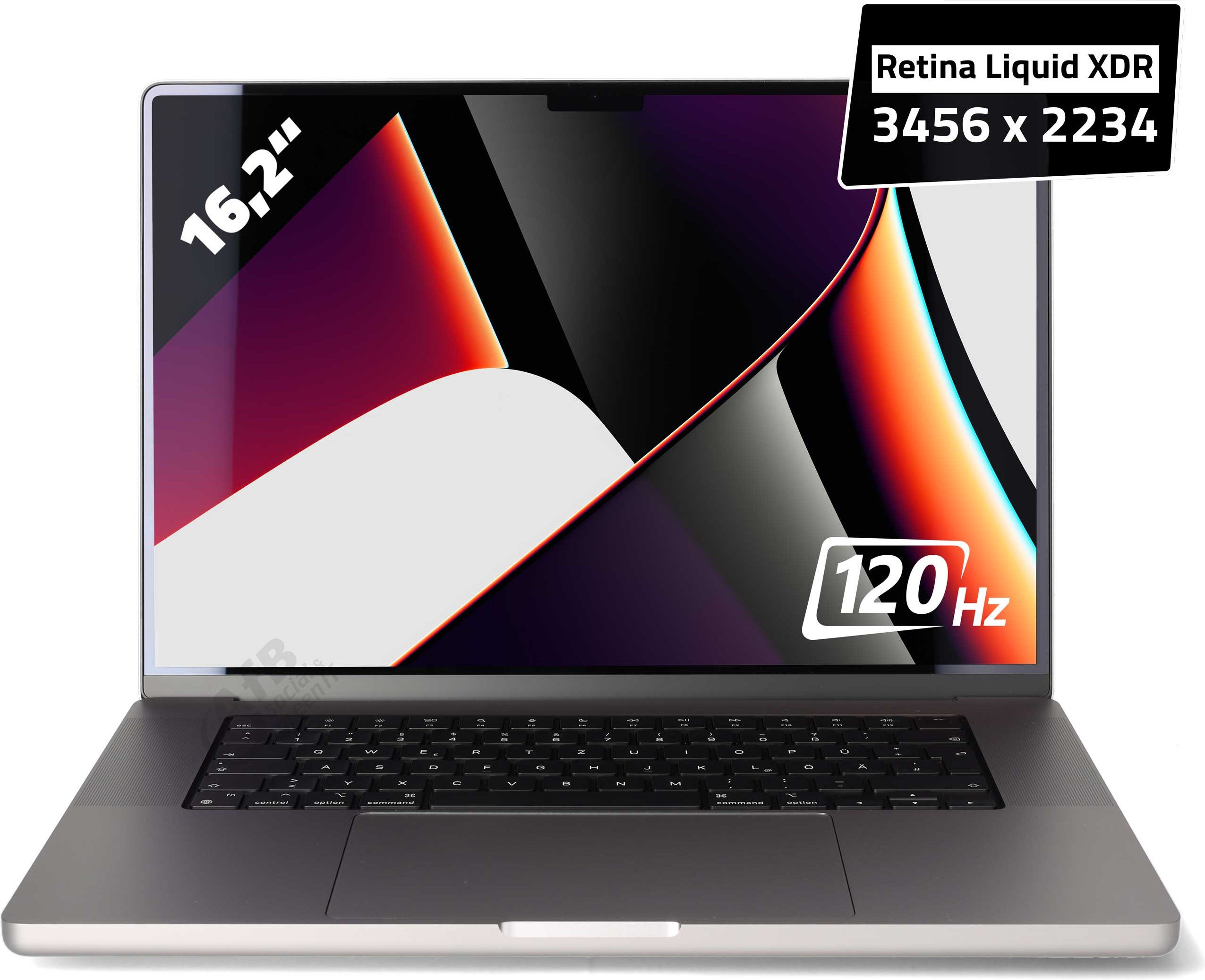 Apple MacBook Pro 16 (2023) M2OVP geöffnet