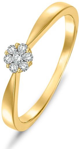 Valeria Damenring 86030926 585er Gelbgold