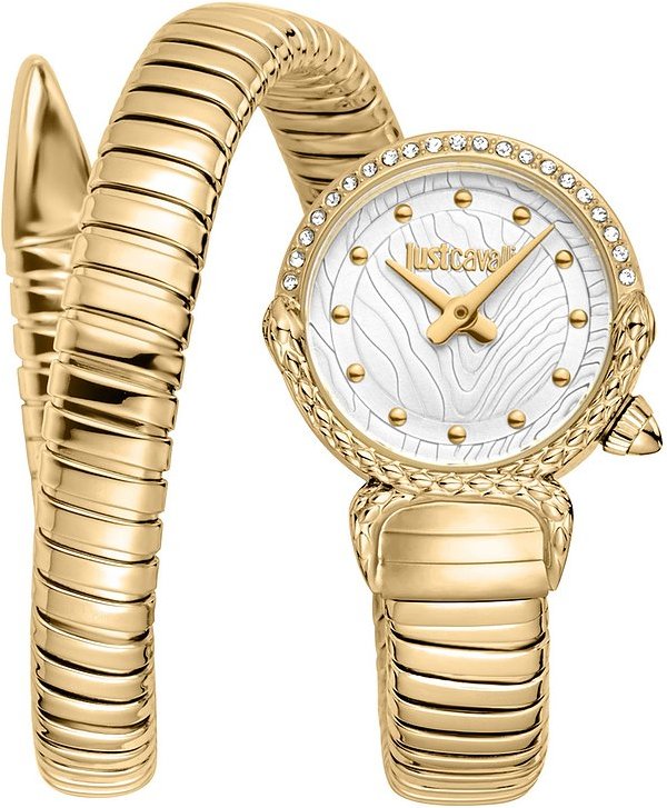 Just Cavalli Damenuhr Signature Snake JC1L350M0025 Edelstahl