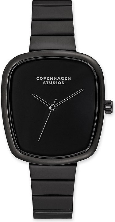 Copenhagen Studios Damenuhr Curved CPT-0004-MQ Edelstahl