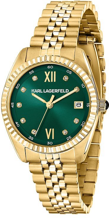 Karl Lagerfeld Damenuhr Timeless Code R0553108502 Edelstahl