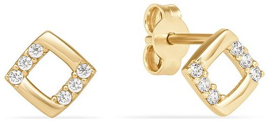 FAVS Ohrstecker 88440153 375er Gelbgold