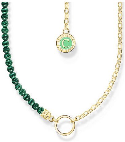 Thomas Sabo Kette Carrier KE2190-140-6-L45v 925er Silber, Emaille