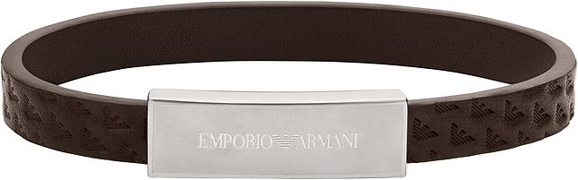 Emporio Armani Armband Holiday 2025 EGS3251040 Leder, Edelstahl