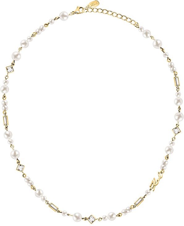 Karl Lagerfeld Kette Pearl KLAYR17 Edelstahl, Perle