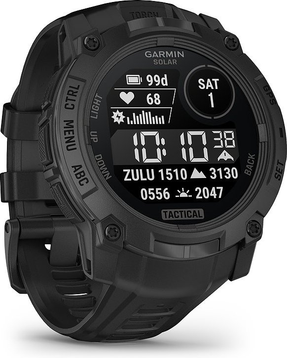 Garmin Smartwatch Instinct® 3 Solar - 50 mm Tactical Edition Schwarz 010-02935-50