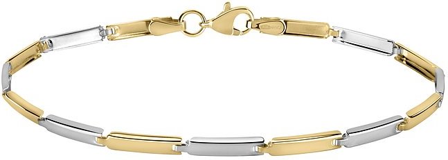 Valeria Armband 89132126 585er Gelbgold, 585er Weißgold