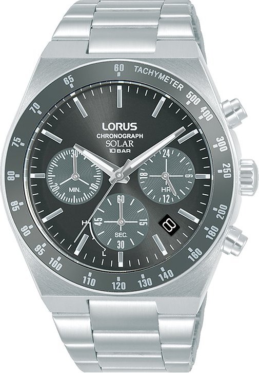 Lorus Chronograph Solar RZ519AX9 Edelstahl