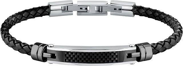 Morellato Armband Moody SQH59 Edelstahl, Leder