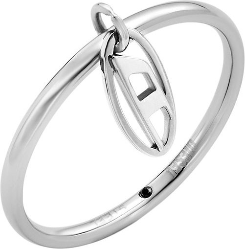 Diesel Damenring Oval D Logo DX1603040 Edelstahl