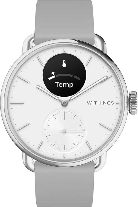 Withings Unisexuhr Scanwatch 2 HWA10-MODEL 2-ALL-IN Edelstahl