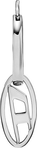 Diesel Einzelner Ohrschmuck Oval D Logo DX1601040 Edelstahl