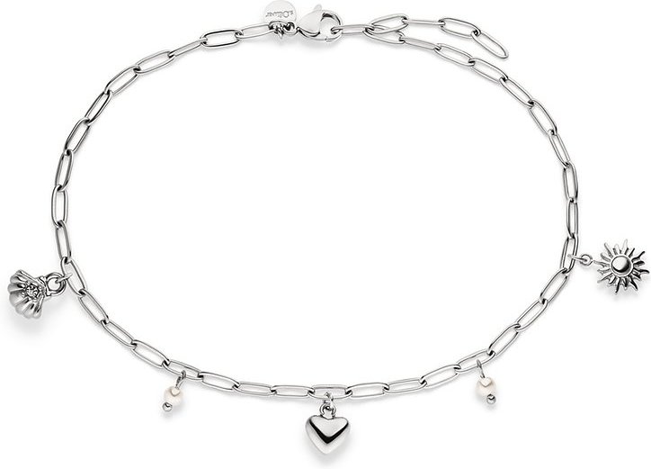s.Oliver Fußkette SOJ-0216-A-27 Edelstahl