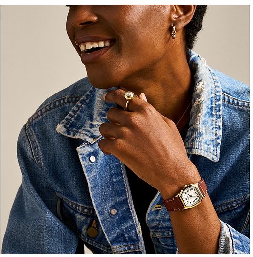 Fossil Damenring JEWELRY JA7256710 Metall