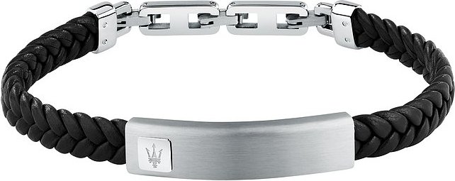 Maserati Armband Leather JM525AVE34 Edelstahl