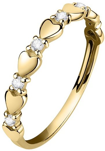 Valeria Damenring 89208281 375er Gelbgold