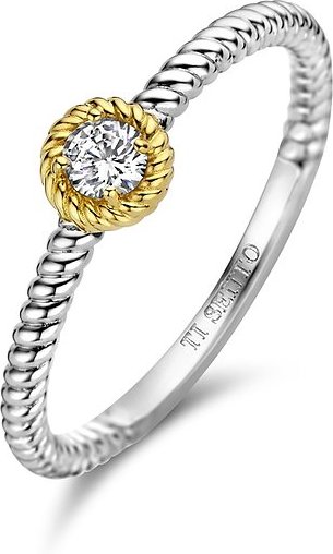 Ti Sento - Milano Damenring 12306ZY/50 925er Silber