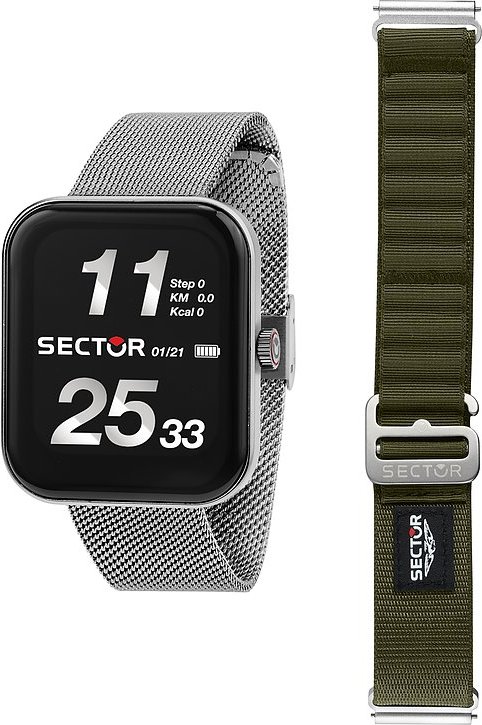 Sector Uhren-Set inkl. Wechselarmband S-03 Pro Light R3253171502