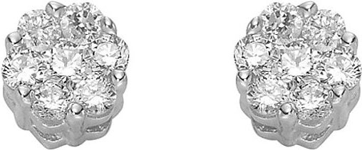 Valeria Ohrstecker 89032903 585er Weißgold