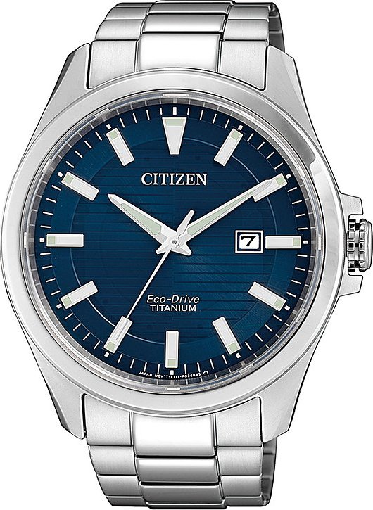 Citizen Herrenuhr Super Titanium Eco Drive BM7470-84L Titan