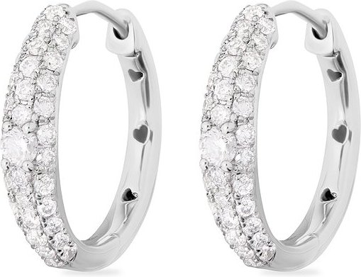 Valeria Creolen 89155631 585er Weißgold