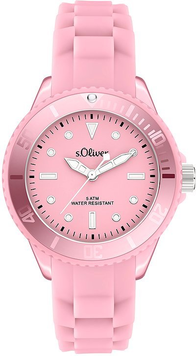 s.Oliver Damenuhr colors SO-4553-PQ Kunststoff