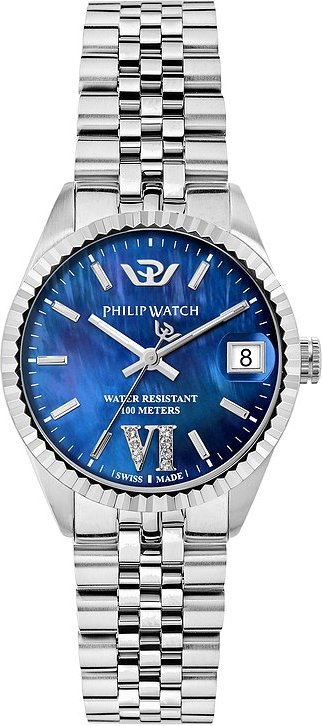 Philip Watch Damenuhr Caribe Urban R8253597655 Edelstahl
