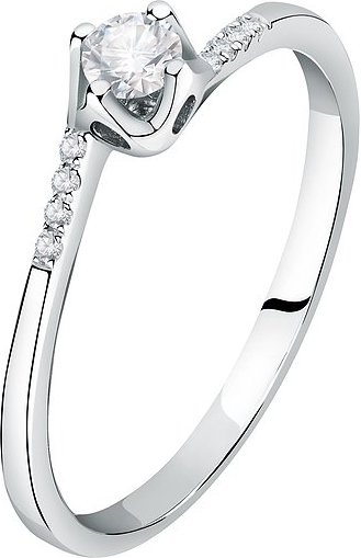 Valeria Damenring 89109507 585er Weißgold