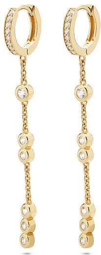 JETTE Ohrhänger COSMOPOLITAN 89208040 925er Silber, recycelt