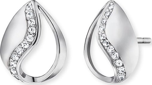 Engelsrufer Ohrstecker ERE-TEAR-ZI-ST 925er Silber rhodiniert