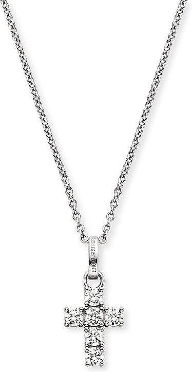 Engelsrufer Kette ERN-CROSSHOPE-ZI 925er Silber, Farbstein