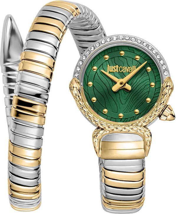 Just Cavalli Damenuhr Signature Snake JC1L350M0065 Edelstahl