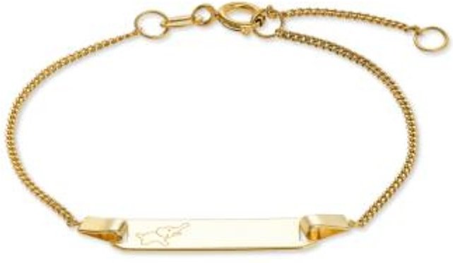 FAVS Little Friends I.D.-Armband 88837991 375er Gelbgold