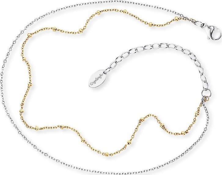 Engelsrufer Fußkette ERFS-LILTWIN-MOON-G Edelstahl