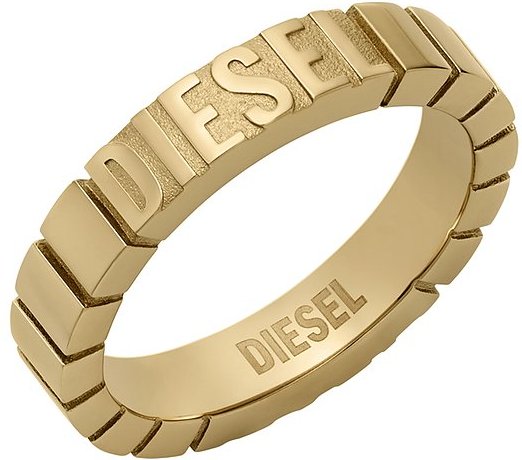 Diesel Damenring Diesel Font DX1613710 Edelstahl