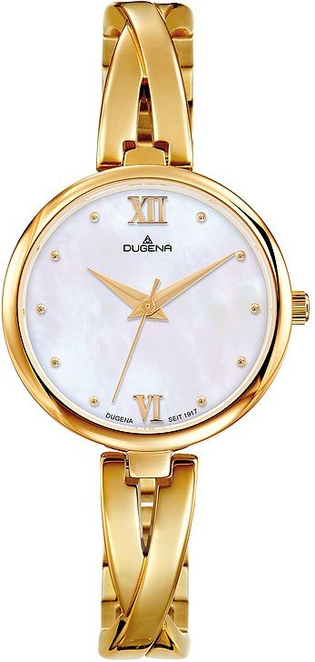 Dugena Damenuhr 4460669 Edelstahl