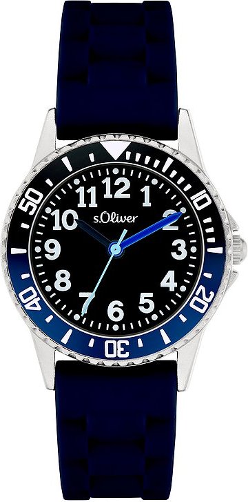 s.Oliver Kinderuhr für coole Jungs SO-4518-PQ Metall