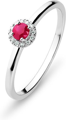 Valeria Damenring 89192803 585er Weißgold