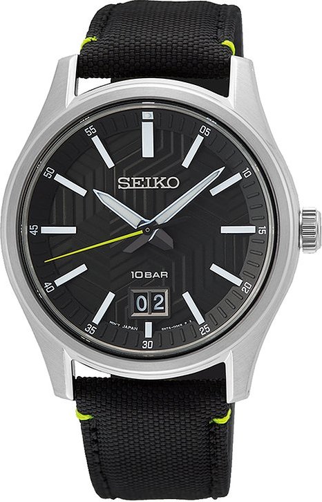 Seiko Herrenuhr Quarz SUR517P1 Edelstahl