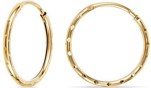 FAVS Creolen 88403223 375er Gelbgold